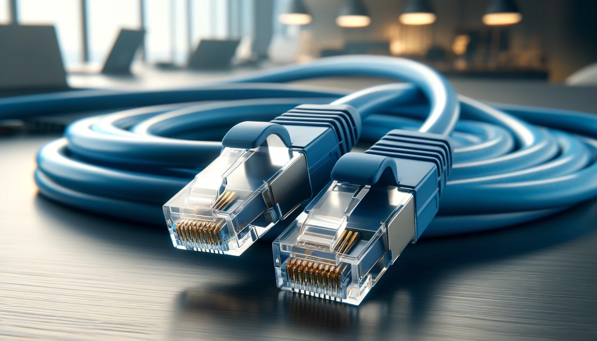 50m Mavi CAT7 Patch Kablo