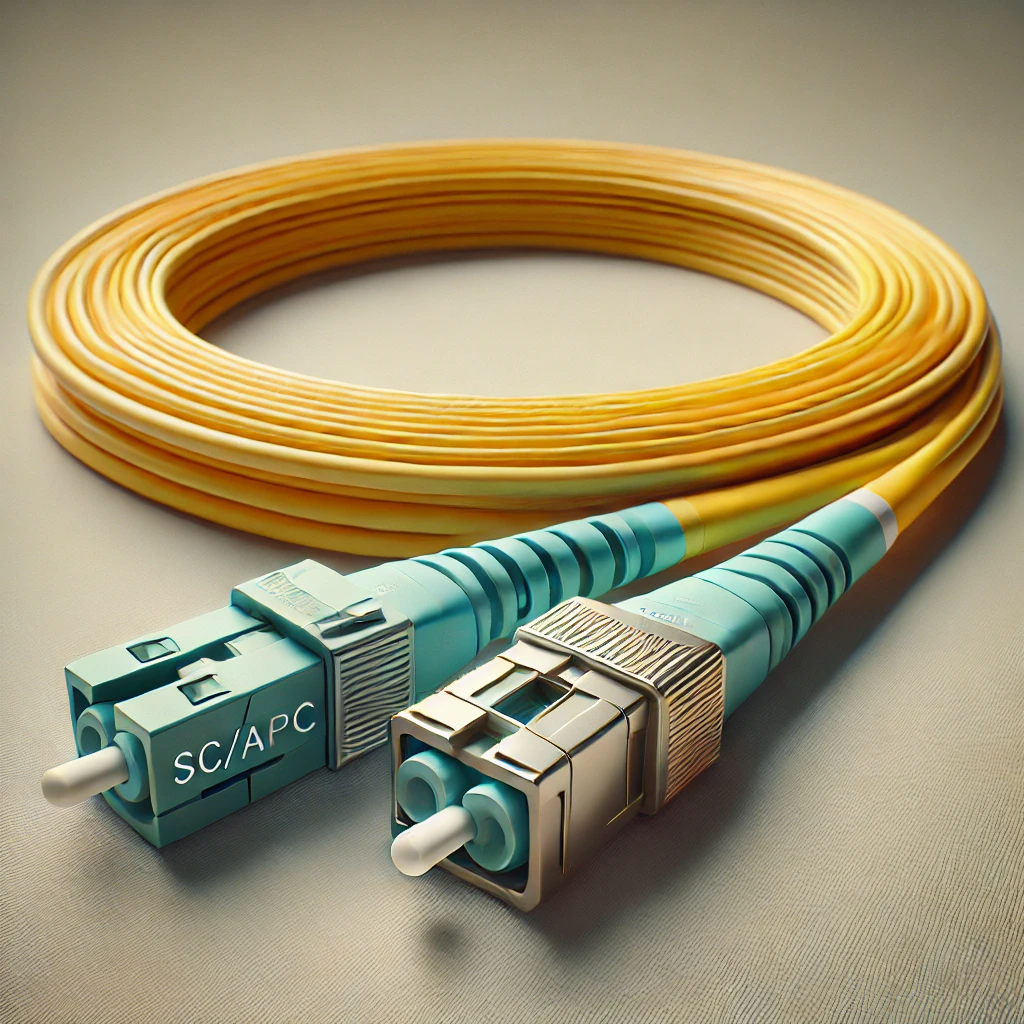 SC/APC-LC/UPC Single Mode Simplex Fiber Patch Cord
