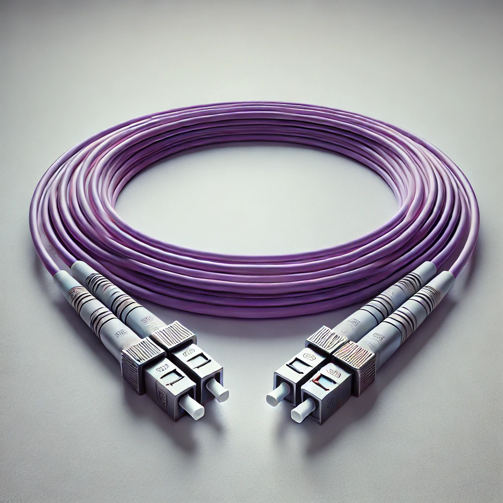 SC-SC Multi Mode Simplex Fiber Patch Cord - OM4