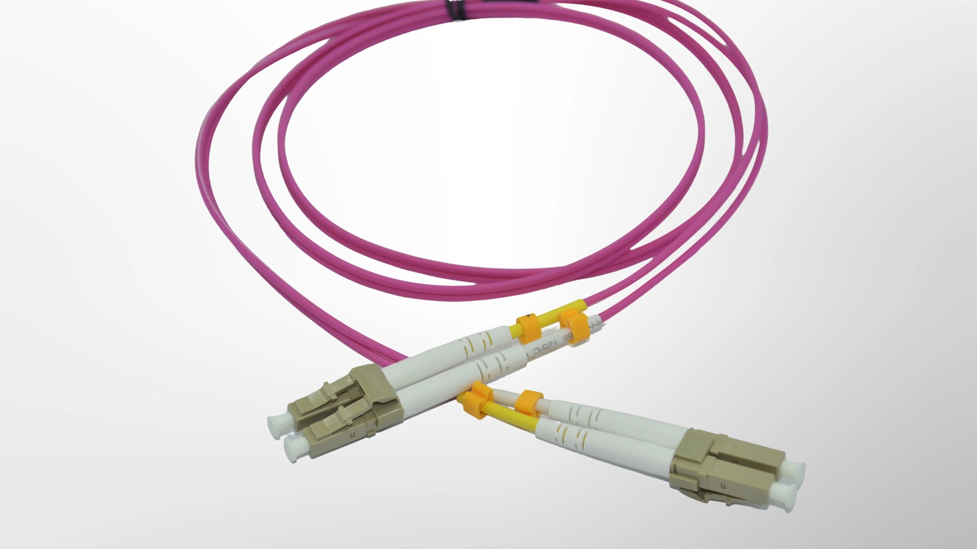 LC-LC Multi Mode Duplex Fiber Patch Cord - OM4