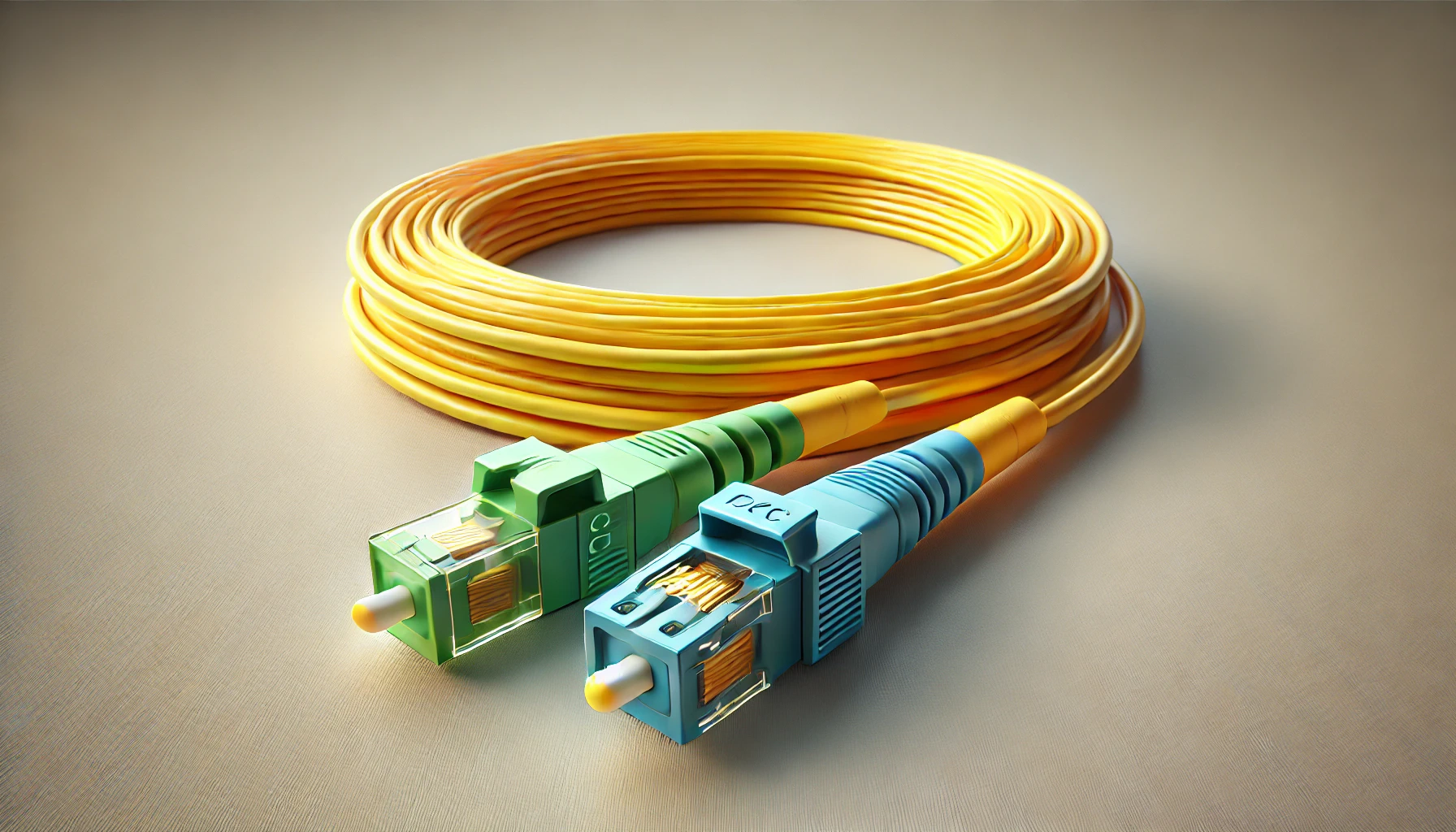 Fiber Patch Cord : SC/APC-SC/UPC Simplex SM