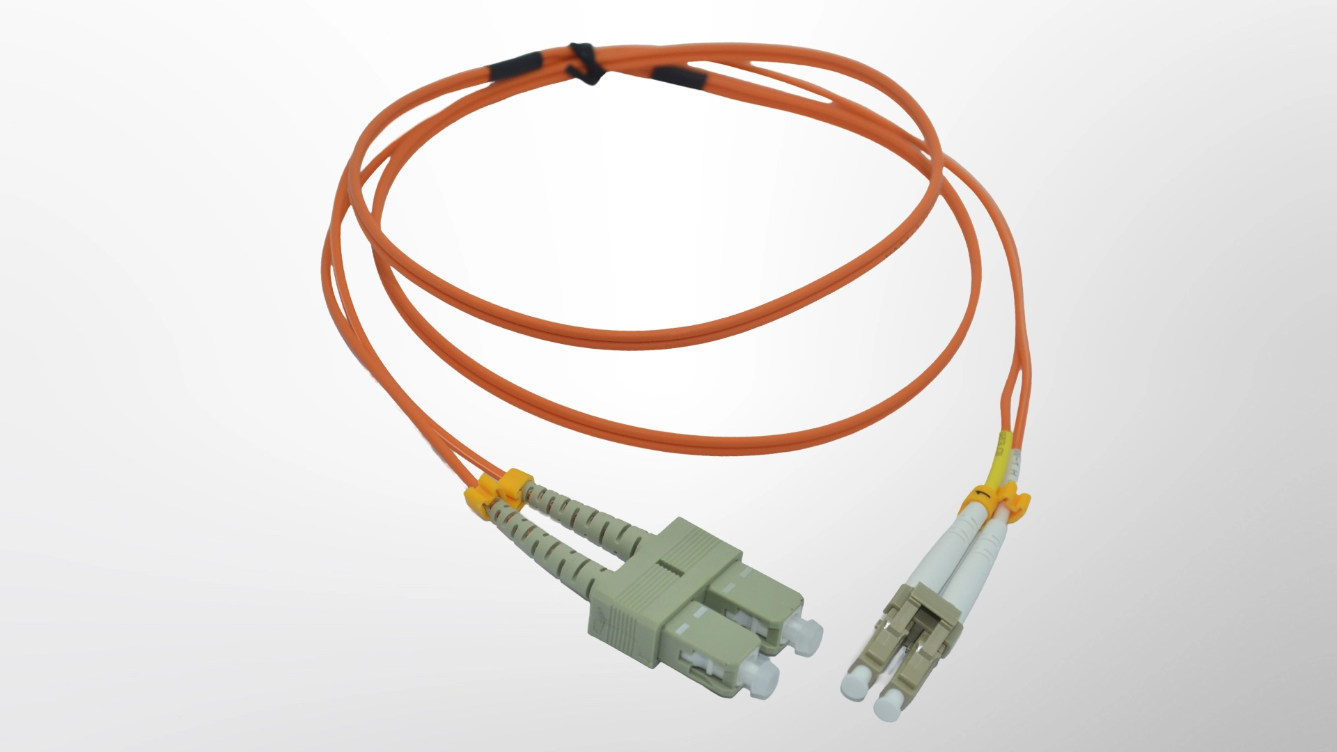 SC-LC Multi Mode Duplex Fiber Patch Cord - OM2