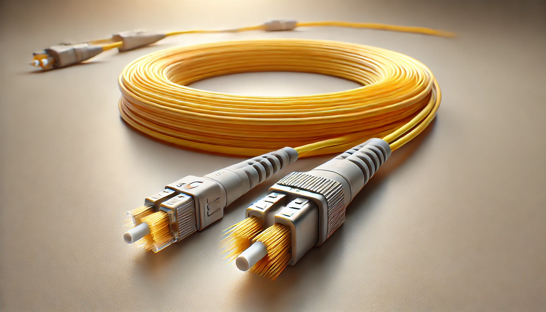 SC-LC Single Mode Simplex Fiber Patch Cord - UPC