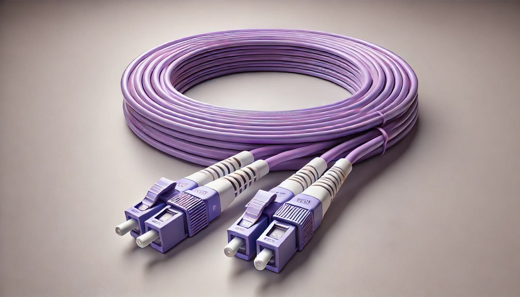 SC-SC Multi Mode Simplex Fiber Patch Cord - OM4
